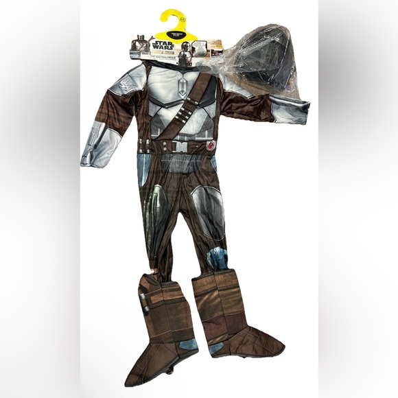 NEW Star Wars Child The Mandalorian Halloween Costume Small 5-6 - Picture 2 of 6